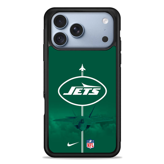 NFL New York Jets Nike iPhone 18 Pro Case - iPhone 18 Pro Silicone Case
