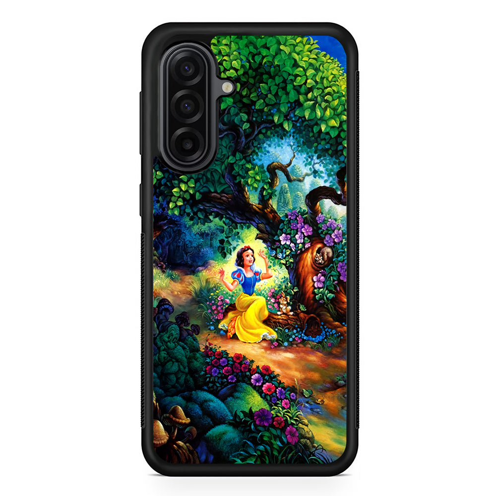 Snow White Painting Samsung Galaxy A17 Case | Durable Rubber Samsung Galaxy A17 Phone Case