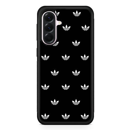 Adidas Doodle In Black Samsung Galaxy A56 Case | Samsung Galaxy A56 Protective Rubber Case