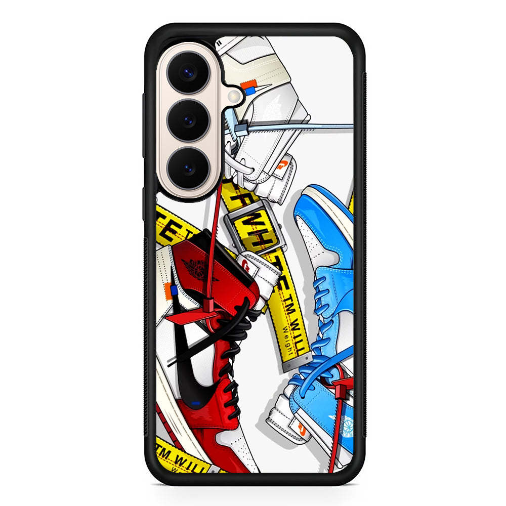 Nike X Air Jordan Shoes Collage Samsung Galaxy S26 Case – Slim Protective Phone Cover