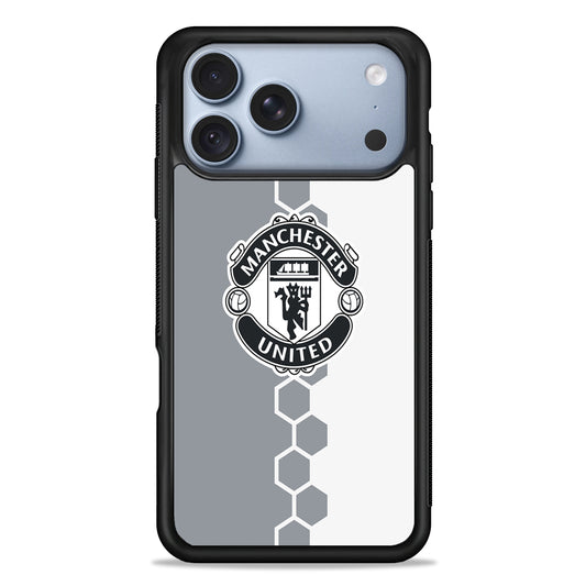 FB Manchester United 001 iPhone 18 Pro Case - iPhone 18 Pro Silicone Case