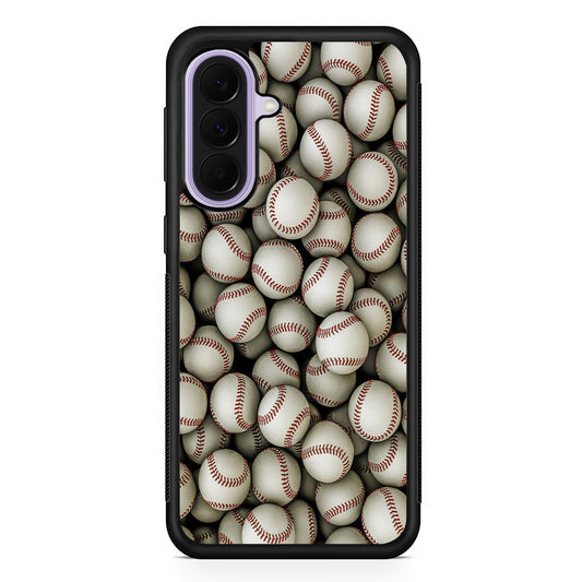 Baseball Ball Pattern Samsung Galaxy A37 Case | Samsung Galaxy A37 Rubber Protective Case