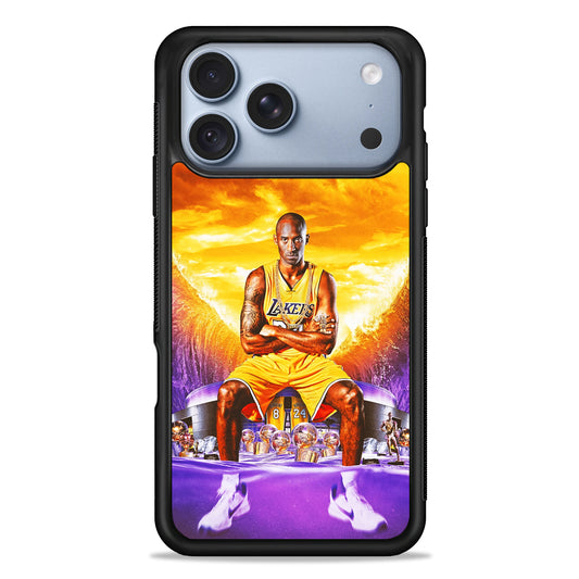 Kobe Bryant Legends Lakers iPhone 18 Pro Case - iPhone 18 Pro Silicone Case