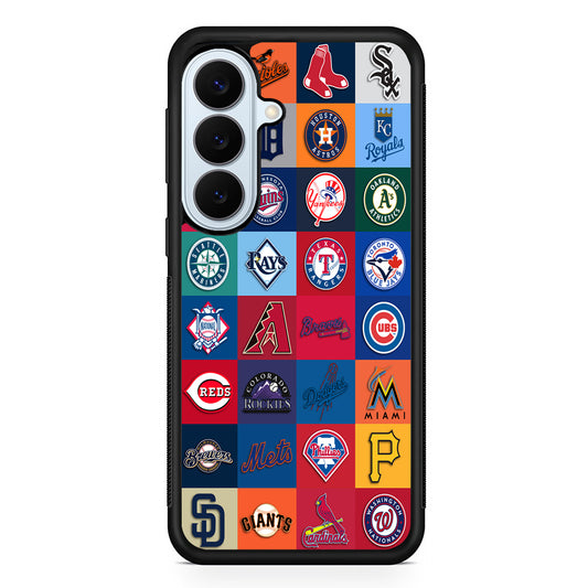 Baseball Teams MLB Samsung Galaxy S26 Plus Case | Slim Protective Rubber Cover