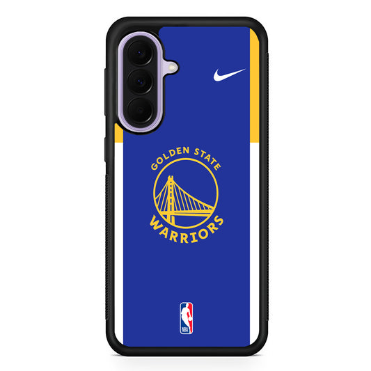 NBA Golden State Warriors Blue Nike Samsung Galaxy A37 Case | Samsung Galaxy A37 Rubber Protective Case