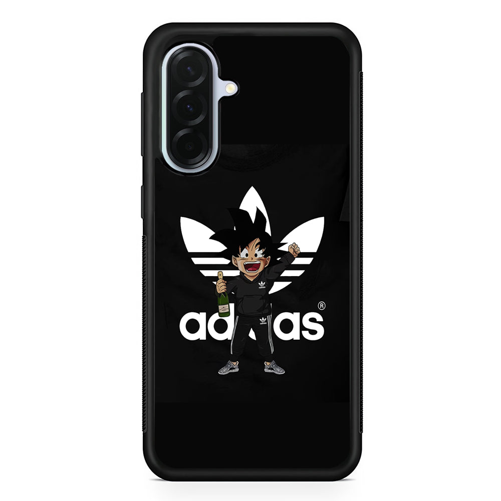 Adidas Son Goku Drink Samsung Galaxy A36 Case | Durable Samsung Galaxy A36 Protective Case
