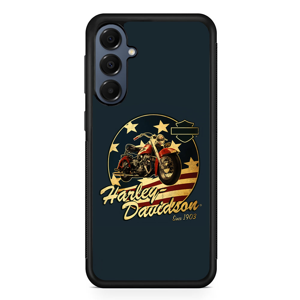 Harley Vintage Logo Samsung Galaxy A16 Case | Slim Protective Cover for Samsung Galaxy A16