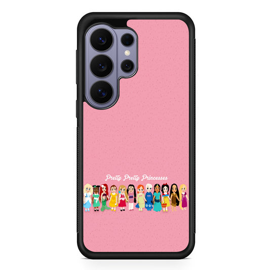 Pretty Pretty Princesses Pink Samsung Galaxy S26 Ultra Case | Protective Rubber Cover