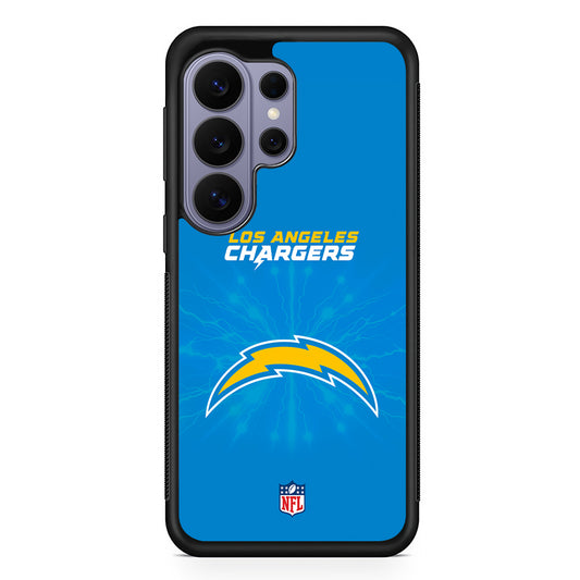 NFL Los Angeles Chargers Blue Samsung Galaxy S26 Ultra Case | Protective Rubber Cover