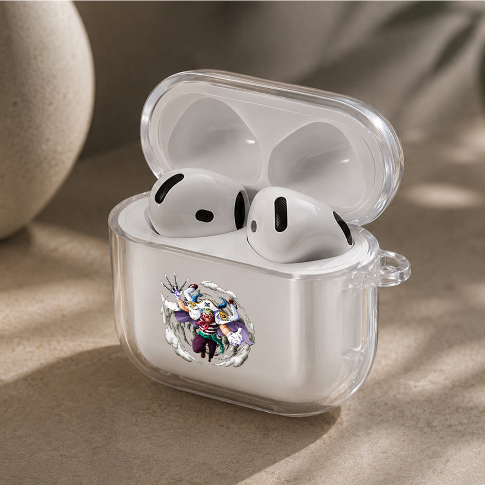 Buggy Deadly Knife Attack Protective Apple Airpods 4 Clear Case - Durable Clear Protection