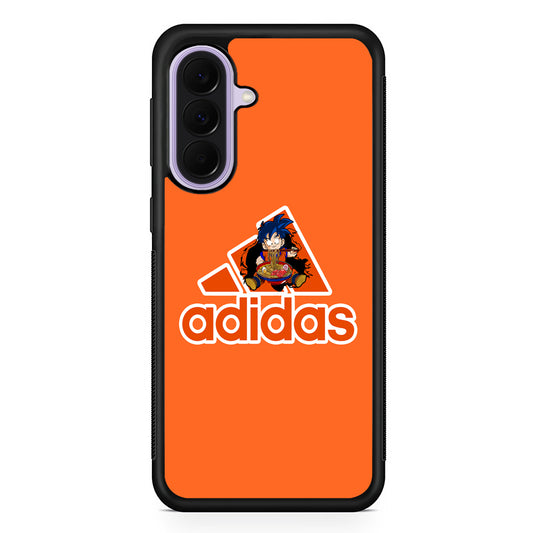 Adidas Son Goku Eats Ramen Samsung Galaxy A37 Case | Samsung Galaxy A37 Rubber Protective Case