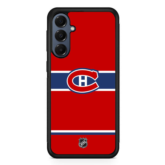 NHL Montréal Canadiens Red Samsung Galaxy A16 Case | Slim Protective Cover for Samsung Galaxy A16