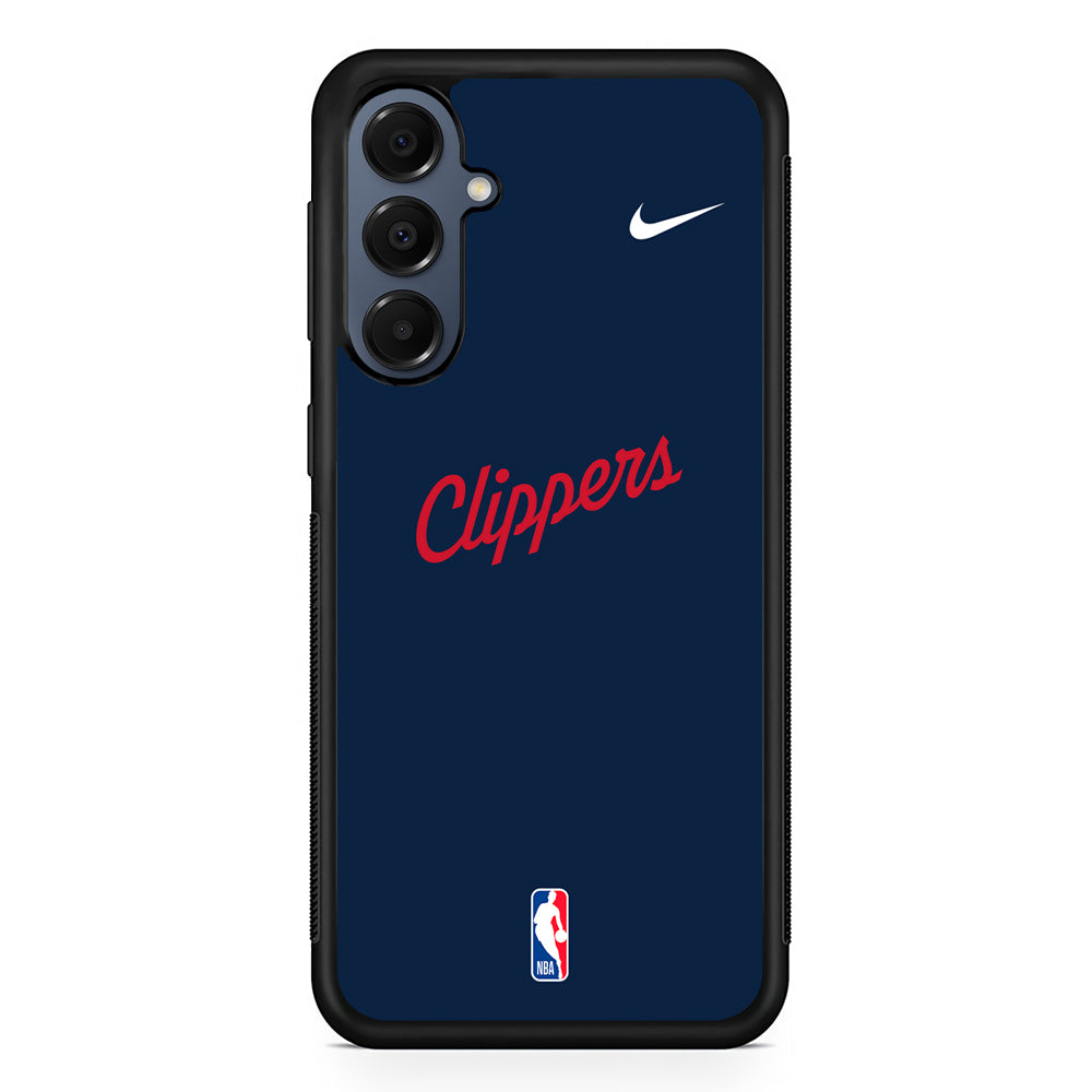 NBA LA Clippers Navy Nike Samsung Galaxy A16 Case | Slim Protective Cover for Samsung Galaxy A16