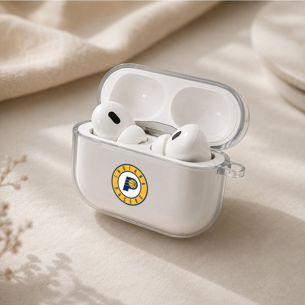 NBA Indiana Pacers Symbol Protective Apple AirPods Pro 3 Clear Case | Shockproof Cover