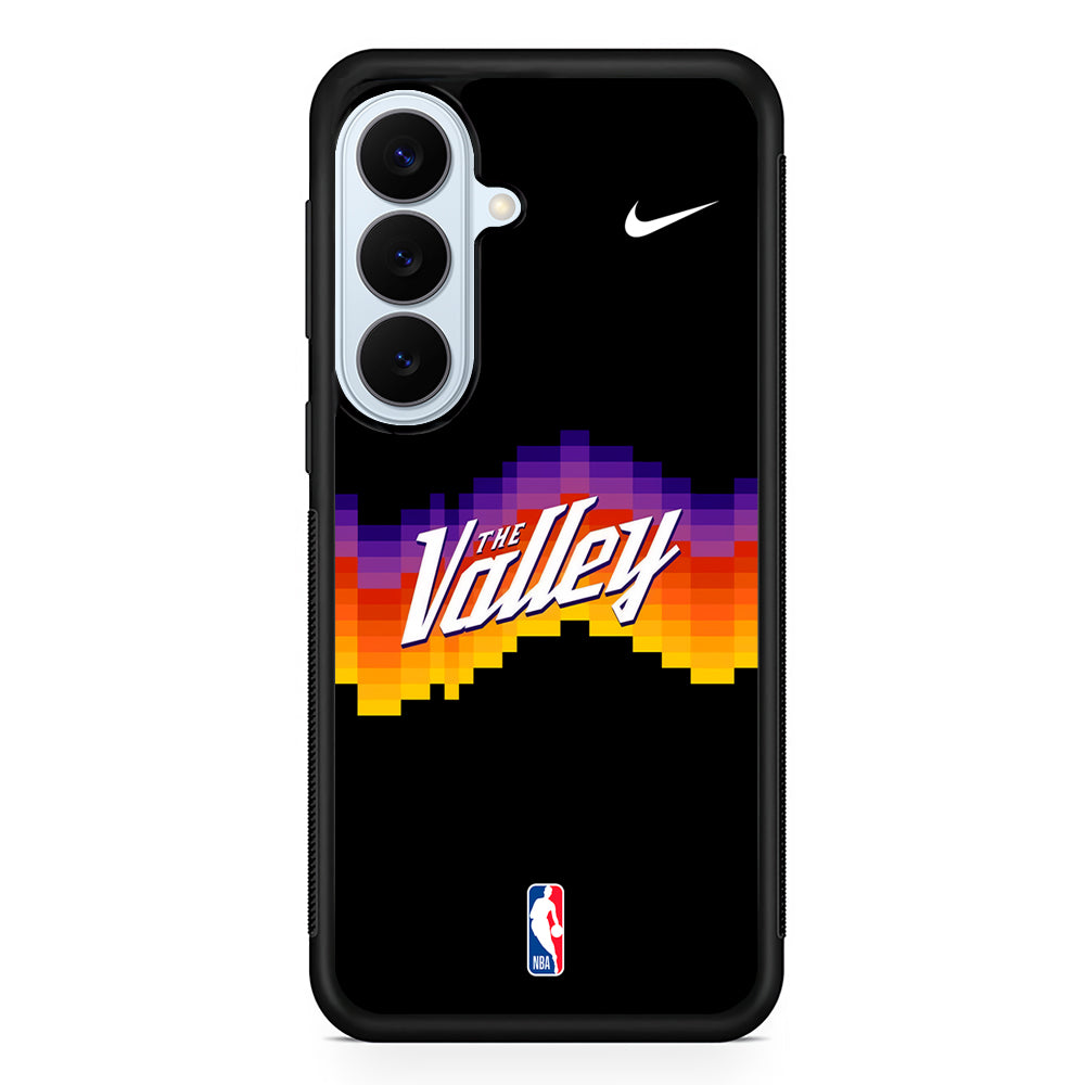 NBA Phoenix Suns Black Nike Samsung Galaxy S26 Plus Case | Lightweight Protective Phone Cover