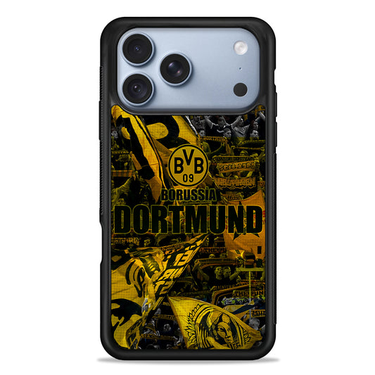 Borussia Dortmund Die Borussen iPhone 18 Pro Case - iPhone 18 Pro Silicone Case