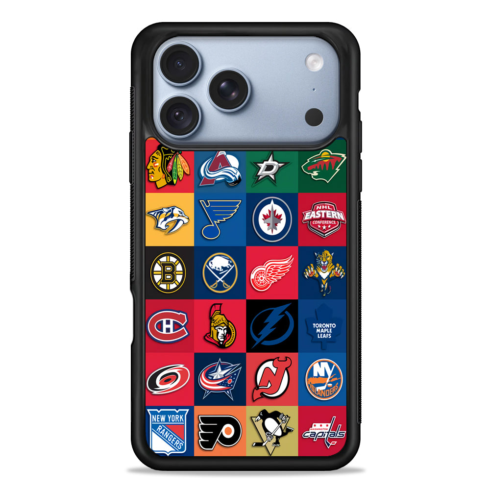 Hockey Teams NHL 001 iPhone 18 Pro Case - iPhone 18 Pro Silicone Case