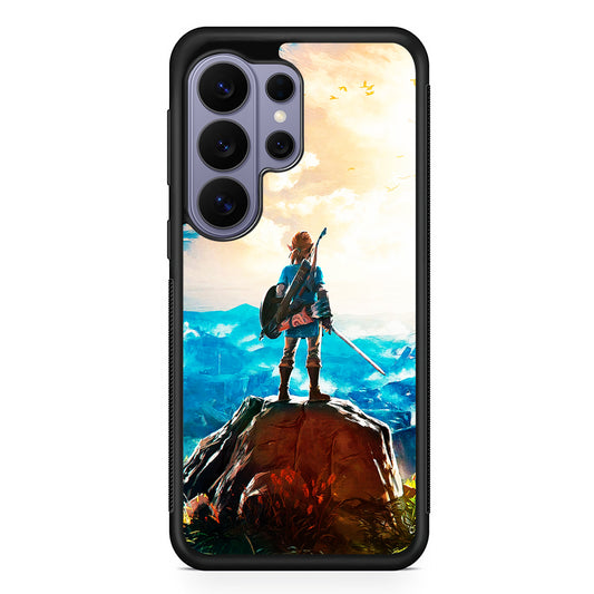 Zelda Breath Of The Wild Samsung Galaxy S26 Ultra Case | Protective Rubber Cover