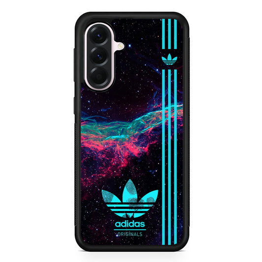 Adidas Milkyway Fingerprint Samsung Galaxy A56 Case | Samsung Galaxy A56 Protective Rubber Case