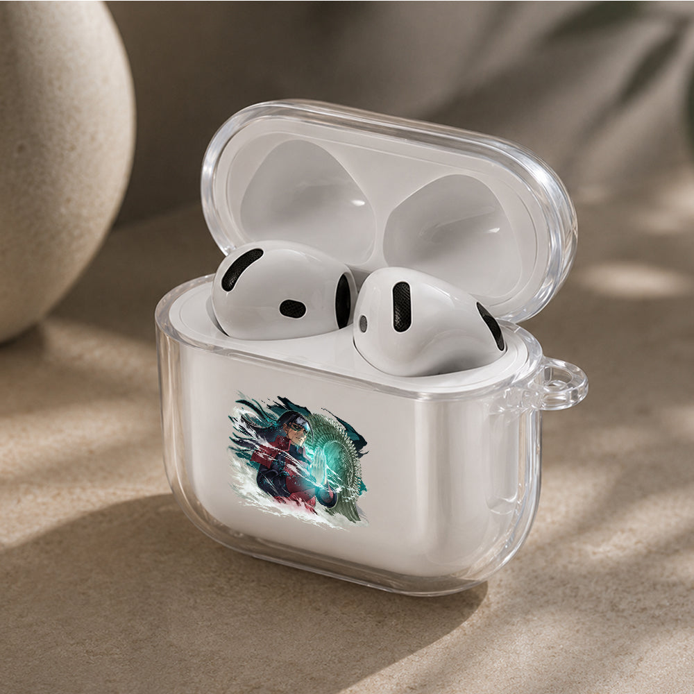 Hashirama Forest Guardian Protective Apple Airpods 4 Clear Case - Durable Clear Protection