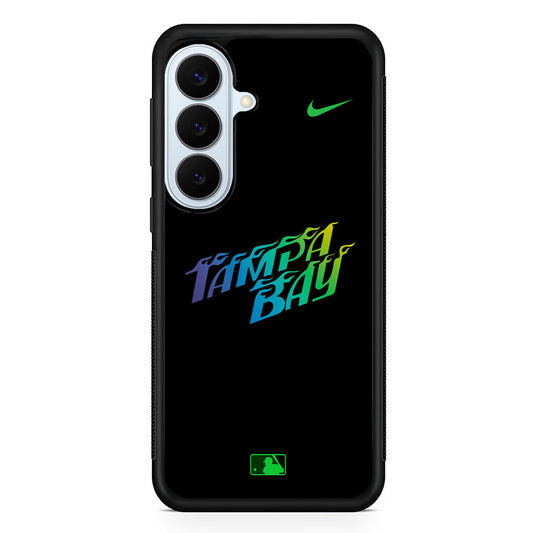 MLB Tampa Bay Rays Black Nike Samsung Galaxy S26 Plus Case | Lightweight Protective Phone Cover