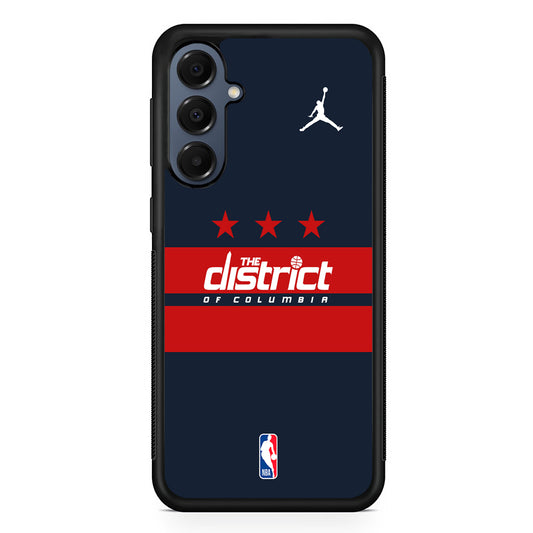NBA Washington Wizards Navy Jordan Samsung Galaxy A16 Case | Slim Protective Cover for Samsung Galaxy A16
