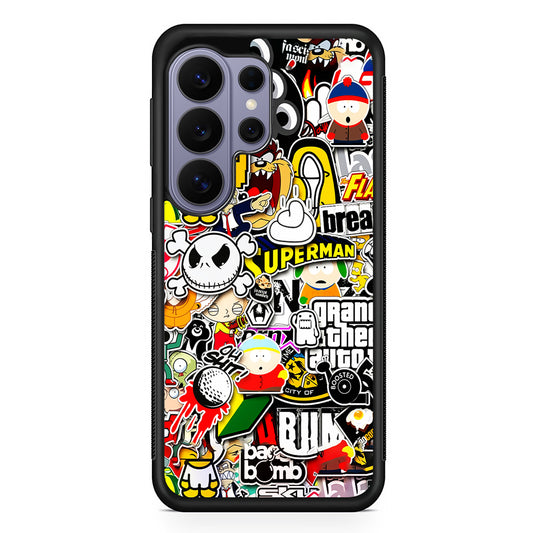 Sticker Collection Image Samsung Galaxy S26 Ultra Case | Protective Rubber Cover