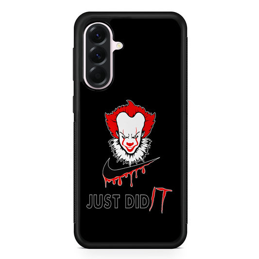 Nike Just Did IT Pennywise Samsung Galaxy A56 Case | Samsung Galaxy A56 Protective Rubber Case
