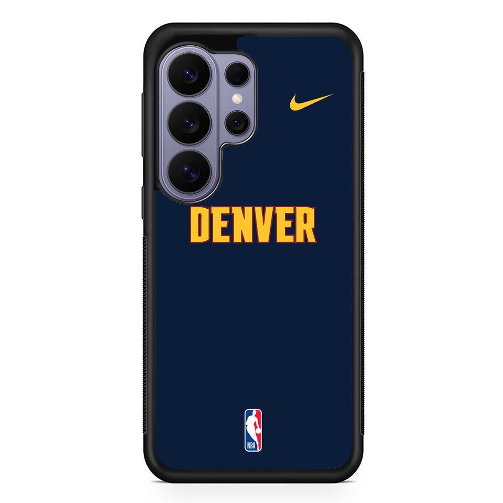 NBA Denver Nuggets Navy Nike Samsung Galaxy S26 Ultra Case | Slim Durable Protective Cover