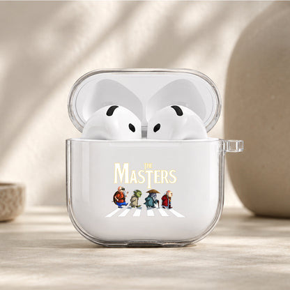The Masters Abbey Road Protective Apple Airpods 4 Clear Case - Durable Clear Protection