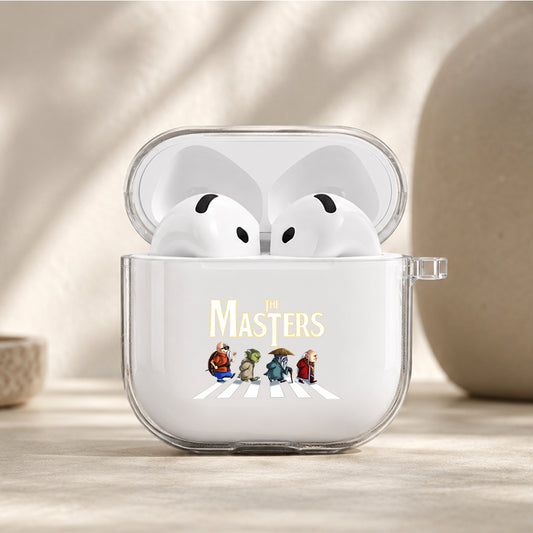 The Masters Abbey Road Protective Apple Airpods 4 Clear Case - Durable Clear Protection
