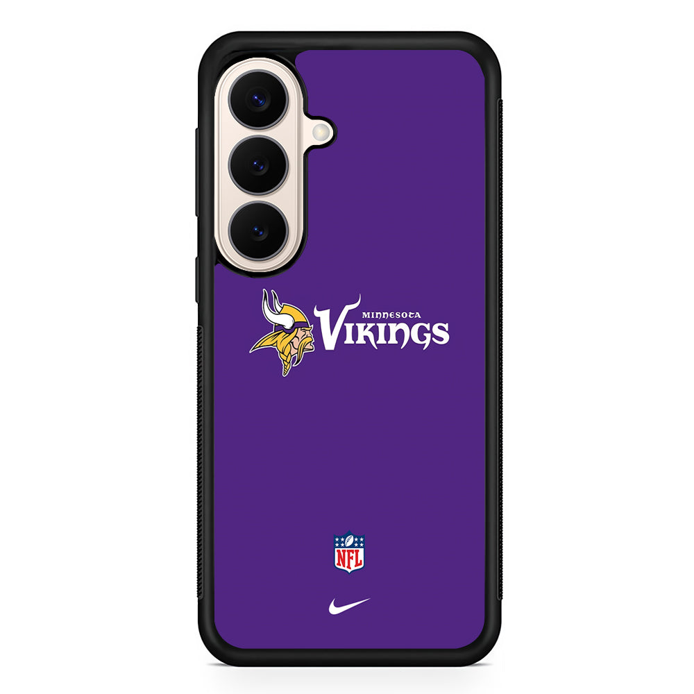 NFL Minnesota Vikings Purple Nike Samsung Galaxy S26 Case – Slim Protective Phone Cover