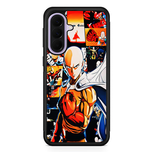 OPM Saitama Aesthetic Samsung Galaxy A37 Case | Samsung Galaxy A37 Rubber Protective Case