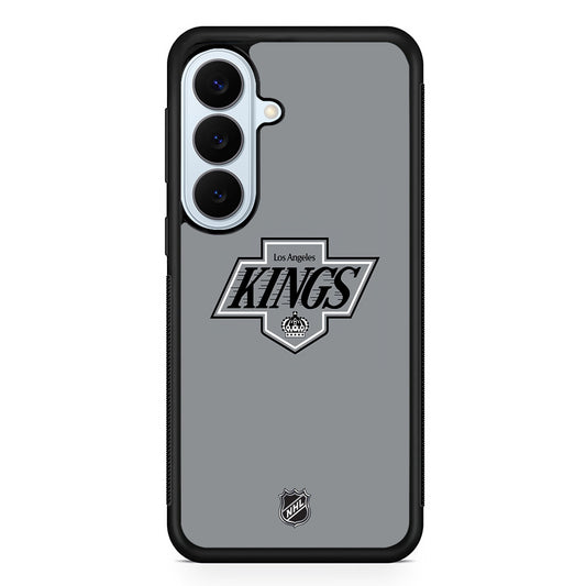 NHL Los Angeles Kings Gray Samsung Galaxy S26 Plus Case | Slim Protective Rubber Cover