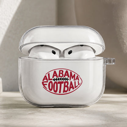Alabama Crimson Tide Spirit Protective Apple AirPods Pro 3 Clear Case | Shockproof Cover