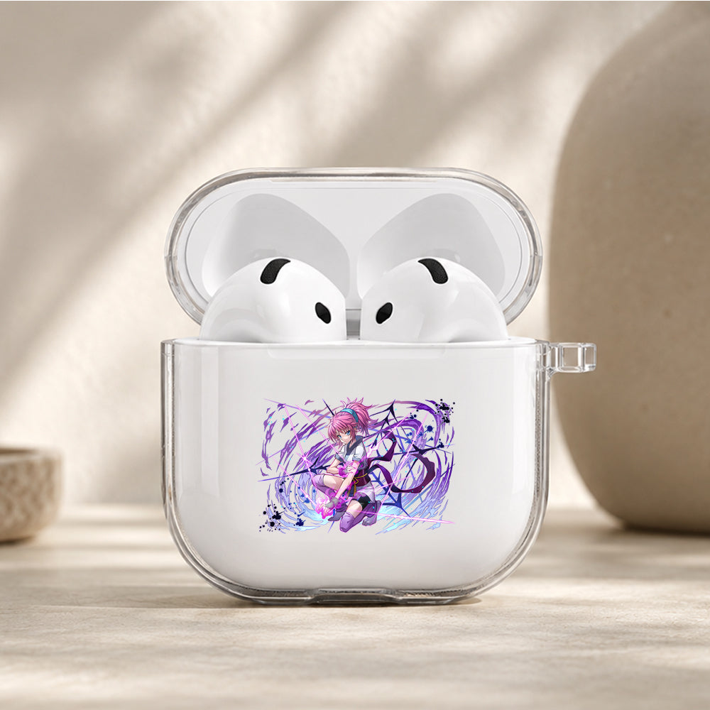 Hunter x Hunter Machi Komacine Protective Apple Airpods 4 Clear Case - Durable Clear Protection