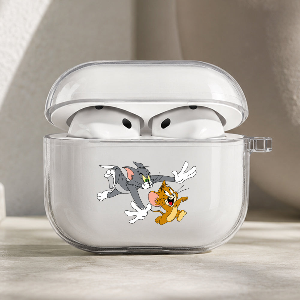 Tom and Jerry Protective Apple AirPods Pro 3 Clear Case | Shockproof Cover
