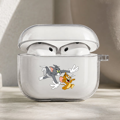 Tom and Jerry Protective Apple AirPods Pro 3 Clear Case | Shockproof Cover