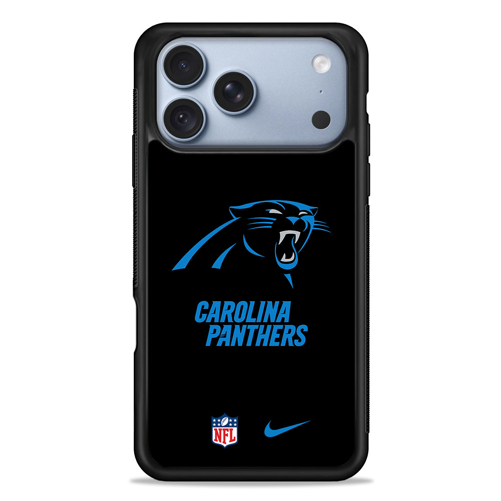 NFL Carolina Panthers Nike iPhone 18 Pro Case - iPhone 18 Pro Silicone Case