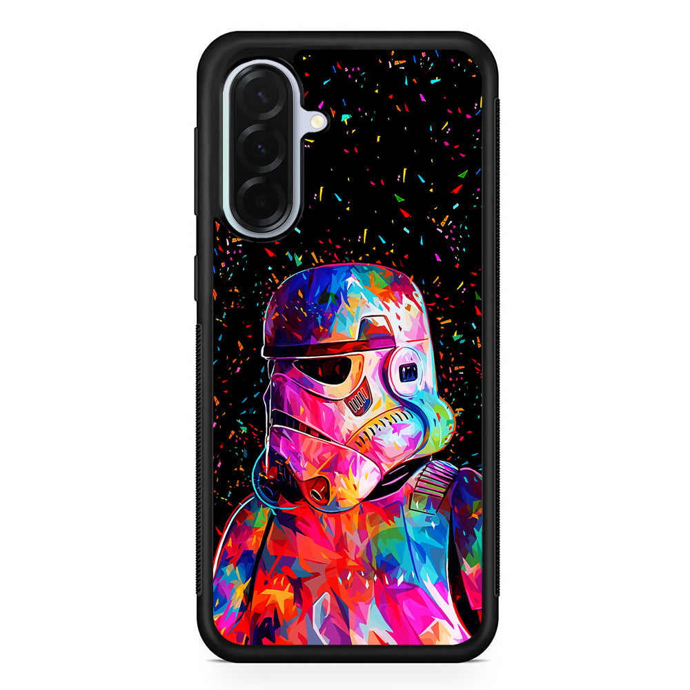 Star Wars Stormtrooper Colorful Samsung Galaxy A36 Case | Durable Samsung Galaxy A36 Protective Case