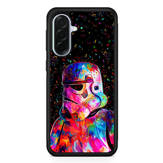 Star Wars Stormtrooper Colorful Samsung Galaxy A36 Case | Durable Samsung Galaxy A36 Protective Case