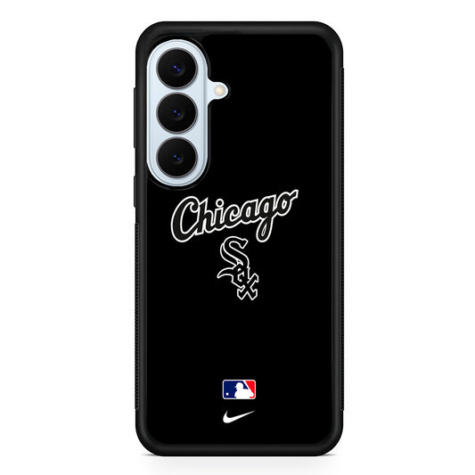 MLB Chicago White Sox Black Nike Samsung Galaxy S26 Plus Case | Lightweight Protective Phone Cover