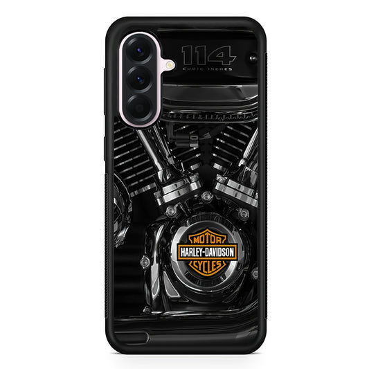 Harley Davidson Engine Samsung Galaxy A56 Case | Samsung Galaxy A56 Protective Rubber Case