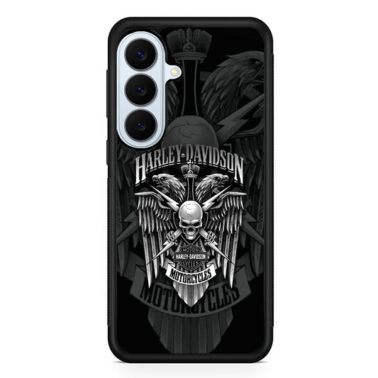 Harley Davidson Silver Eagle Samsung Galaxy S26 Plus Case | Lightweight Protective Phone Cover