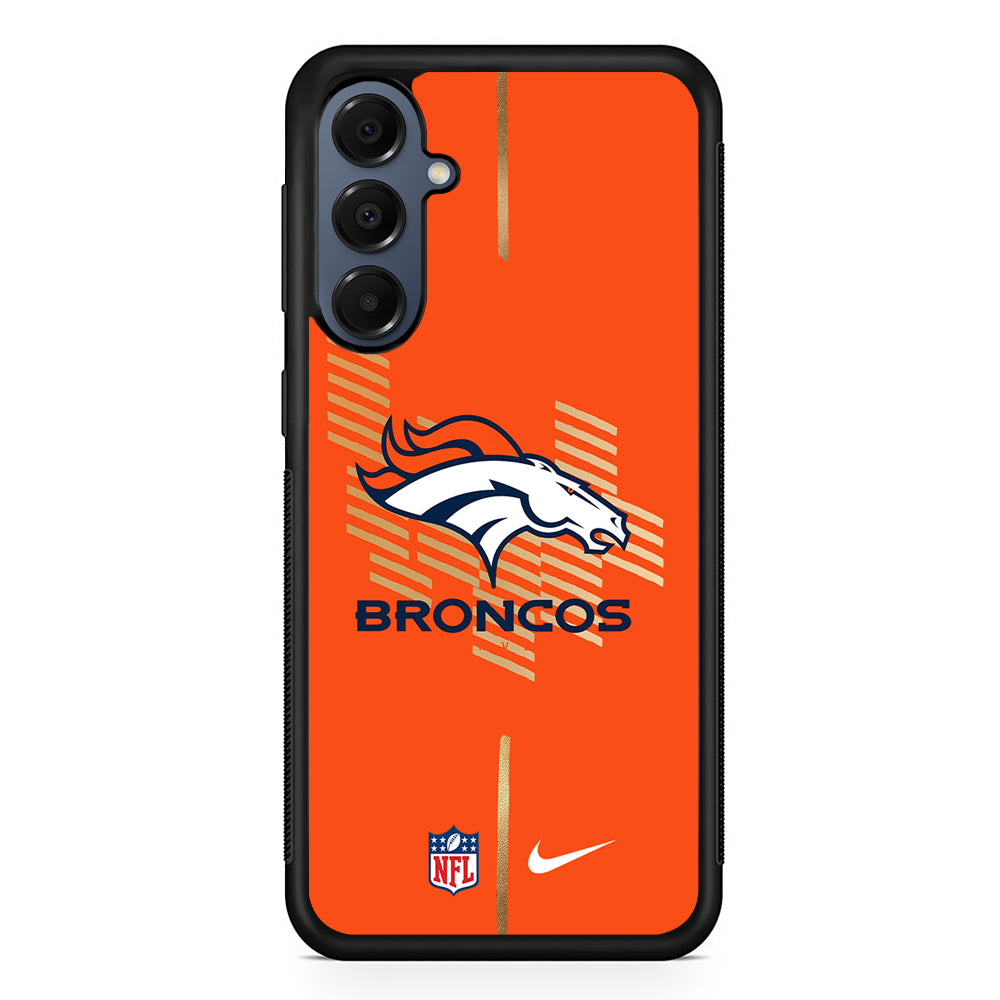 NFL Denver Broncos Nike Samsung Galaxy A16 Case | Slim Protective Cover for Samsung Galaxy A16