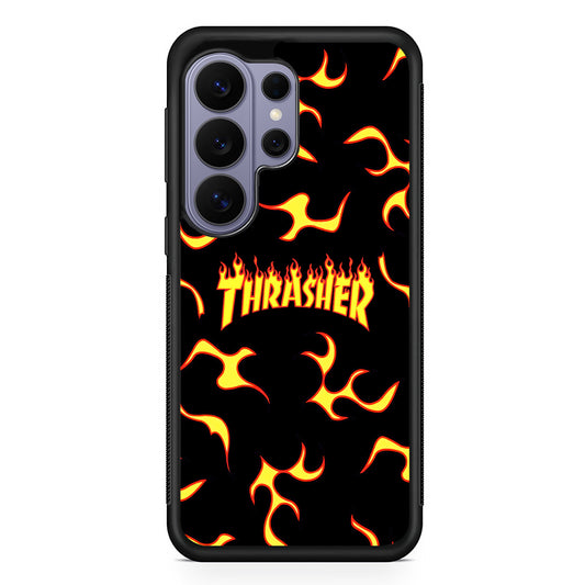 Thrasher Frame of Flame Samsung Galaxy S26 Ultra Case | Slim Durable Protective Cover
