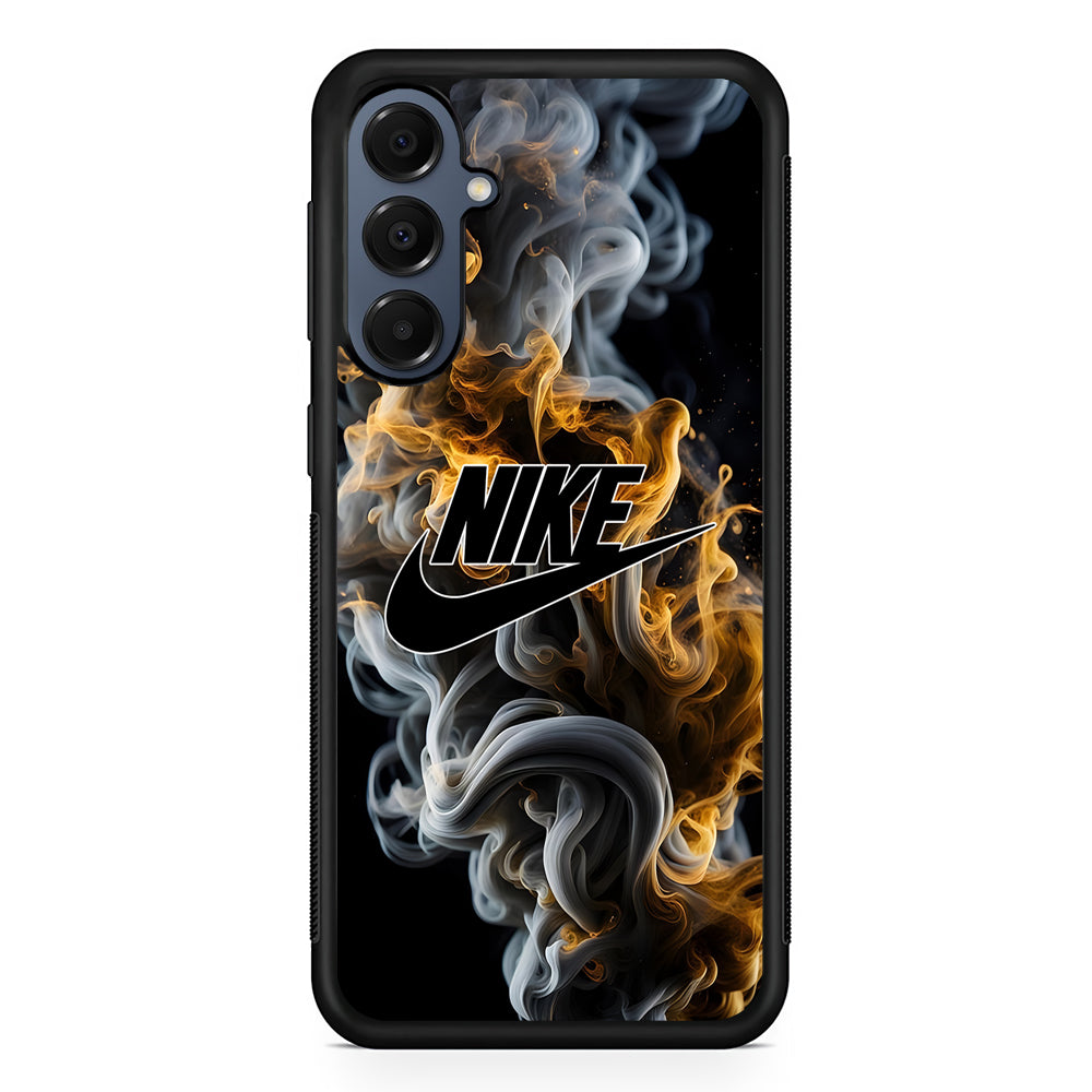 Nike Logo Smoke Mixed with Fire Samsung Galaxy A16 Case | Slim Protective Cover for Samsung Galaxy A16