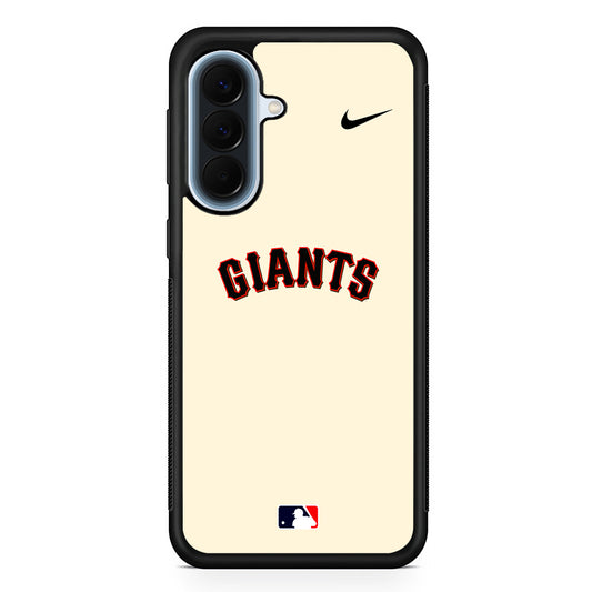 MLB San Francisco Giants Cream Nike Samsung Galaxy A57 Case | Slim Samsung Galaxy A57 Protective Case