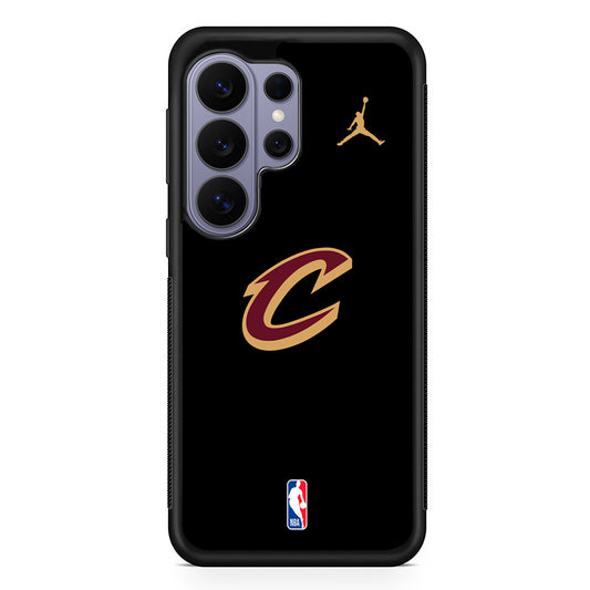 NBA Cleveland Cavaliers Black Jordan Samsung Galaxy S26 Ultra Case | Slim Durable Protective Cover