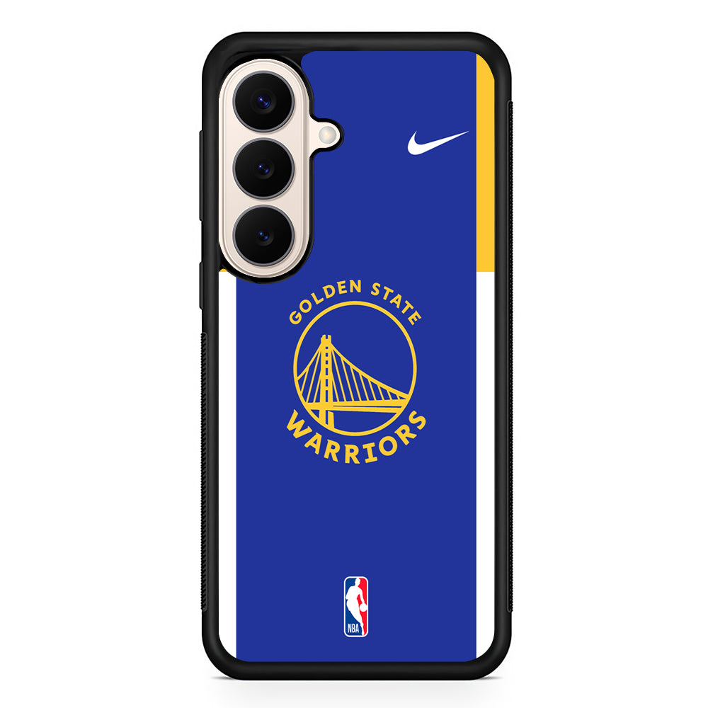NBA Golden State Warriors Blue Nike Samsung Galaxy S26 Case – Slim Protective Phone Cover